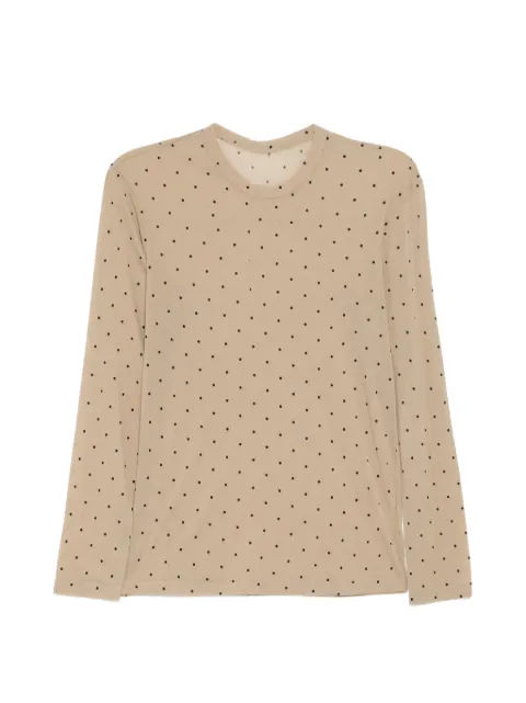 JNBY polka-dot T-shirt Neutrals 5Q3113600