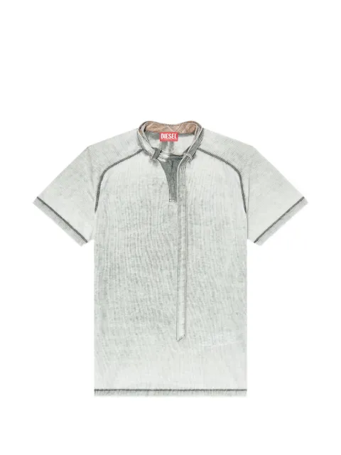 Diesel T-Gary tie-neck T-shirt Grey A224300HGCQ
