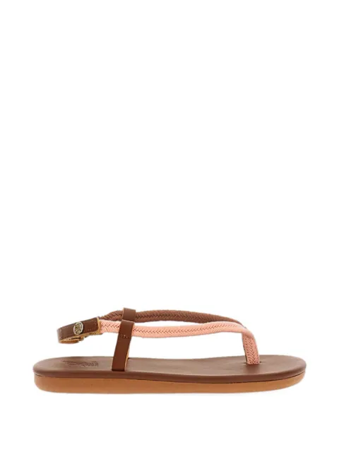 Ancient Greek Sandals braided strap sandals Brown 124501167