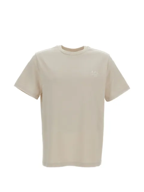 A.P.C. crew-neck T-shirt Neutrals COHBUM26388ANA