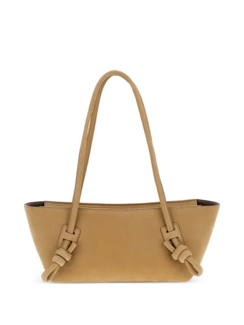 Hereu Fleca knot-handle shoulder bag Brown FLECNOWBS26