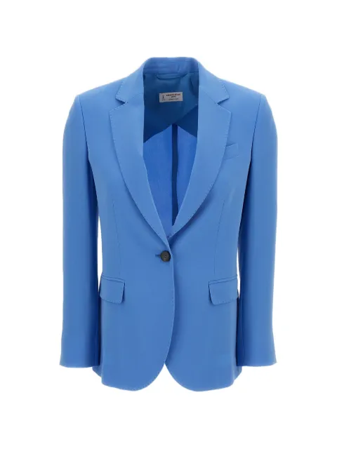 Alberto Biani buttoned flap-pocket blazer Blue II872AC002886