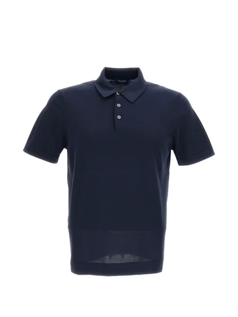 Drumohr short-sleeve polo shirt Blue D0GF202N795