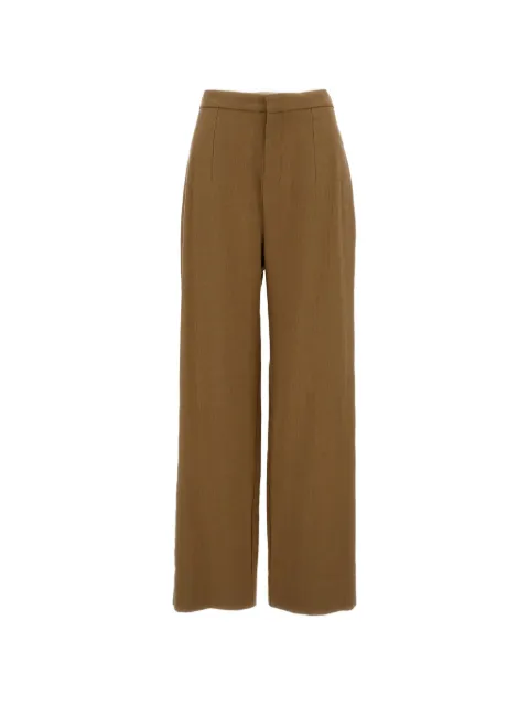 Jejia wide-leg trousers Brown MJD244S93058J0352