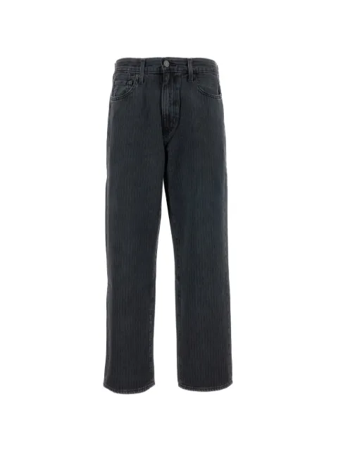 Levi's pinstripe wide-leg jeans Black 290370141
