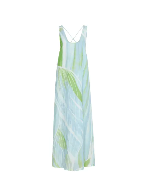 SIGNIFICANT OTHER Giorgie criss-cross maxi dress Blue SU251014DPRT