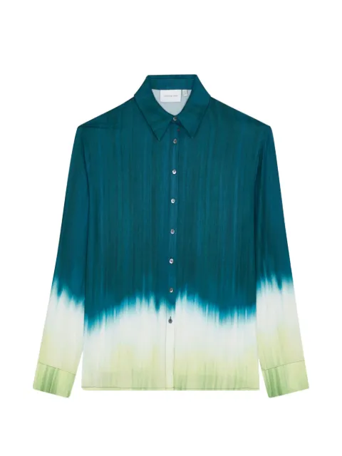 SIGNIFICANT OTHER Vilte gradient button shirt Blue SS251086TPRT
