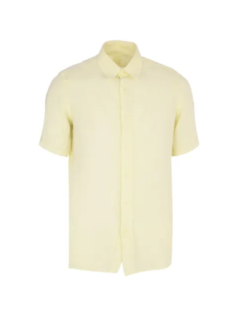 120% Lino short-sleeve shirt Yellow 33ALIM1PKB0000115