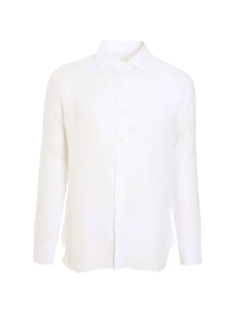 120% Lino long-sleeve shirt White 33ALIM1PKA0000115