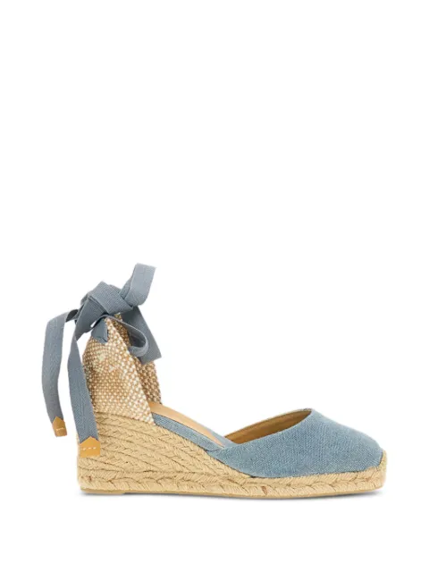 Castañer ankle-strap espadrilles Blue 021644324
