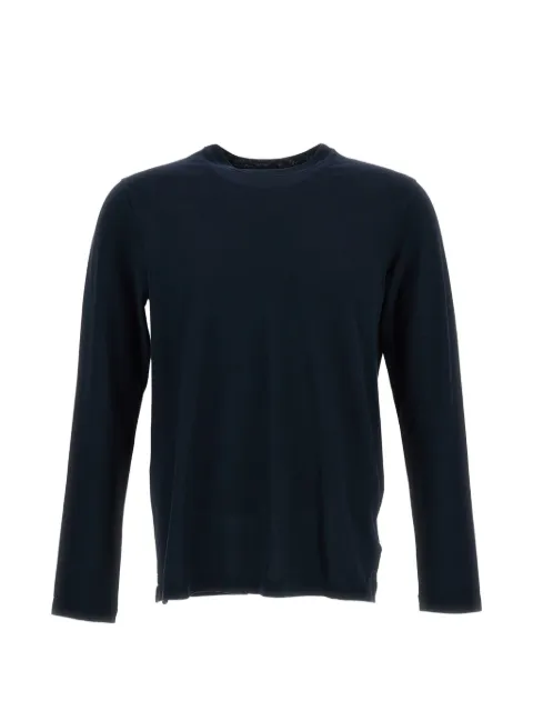 Zanone long-sleeve T-shirt Blue 815224ZG380Z0542