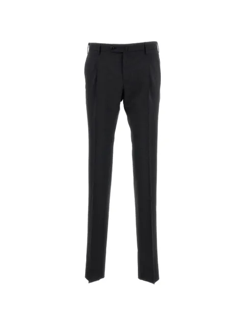 PT Torino front-pleats tailored trousers Grey COVF11Z00CL1TO77