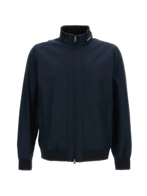 Woolrich Lewis high-collar zip jacket Blue CFWOOU2133MRUT3662