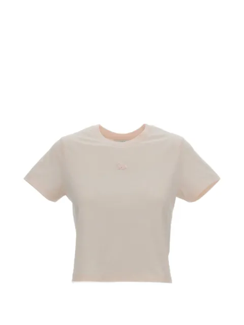 Maison Kitsuné embroidered T-shirt Pink MW00105KJ7026