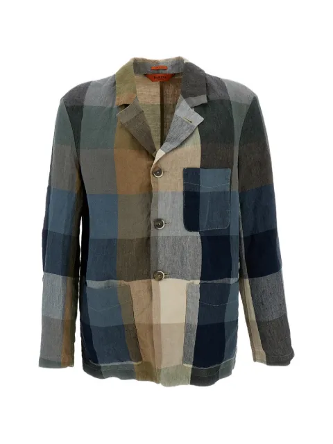 Barena checkered patch-pocket jacket Neutrals GIU54093164UNI