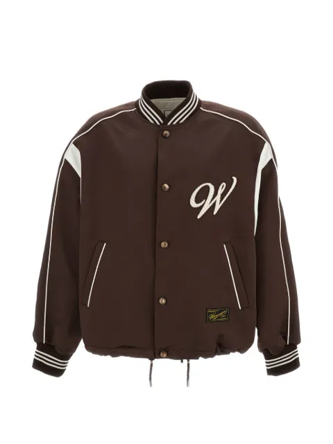 Wooyoungmi buttoned bomber jacket Brown W261JP03908D