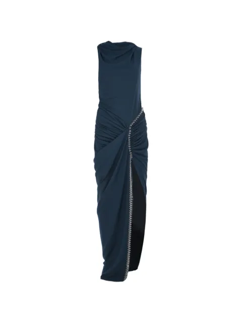 SIGNIFICANT OTHER Rufayah beaded draped maxi dress Blue SS251090D