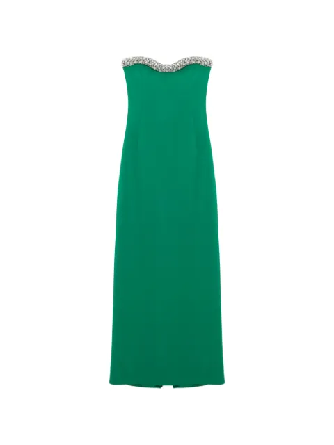 SIMKHAI Riona bustier gown Green 6251198C