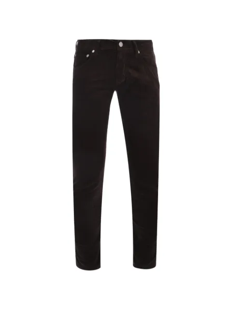 Barba JFive corduroy straight trousers Brown JFIVE2076T10419
