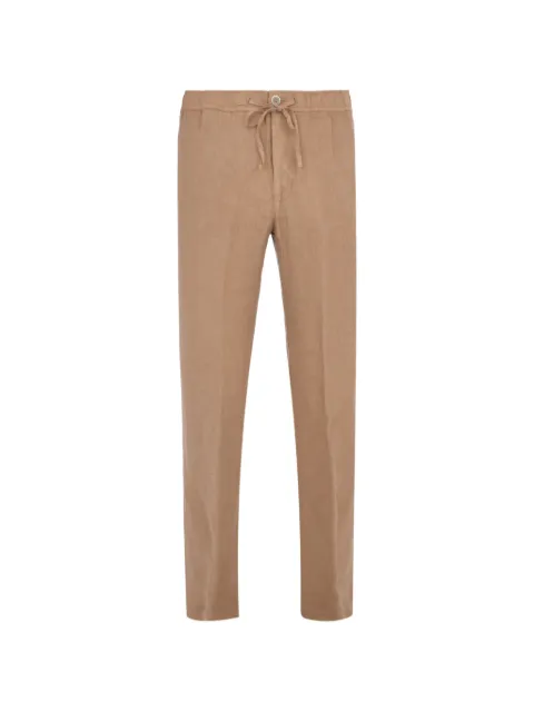 120% Lino drawstring trousers Neutrals 33ALIM29PT0000253