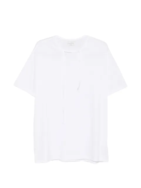 Yohji Yamamoto tie detail T-shirt White HKT35089