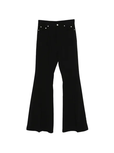Rick Owens Bolan flared jeans Black RR01F2335WLP