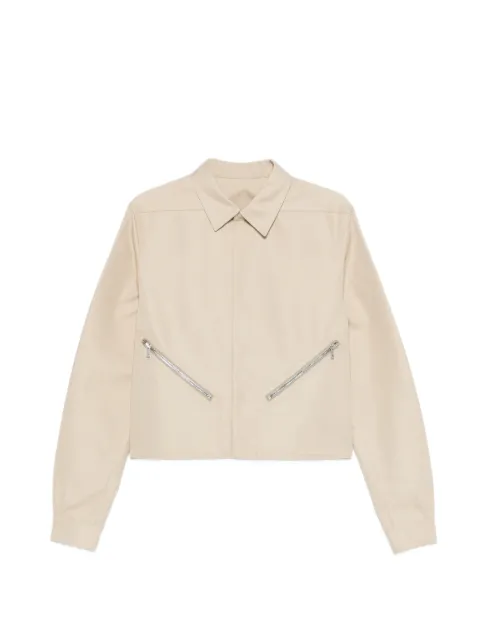 Rick Owens zip jacket Neutrals RU01F2742CDU