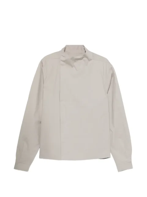 Rick Owens mock-neck jacket Neutrals RU01F2740TE