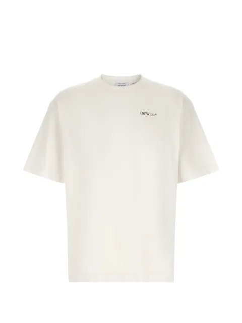 Off-White Half arrow logo T-shirt Neutrals OMAA120S26JER0081000
