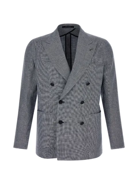 Tagliatore Montecarlo single-breasted blazer Grey 1SMC20K340346EI974