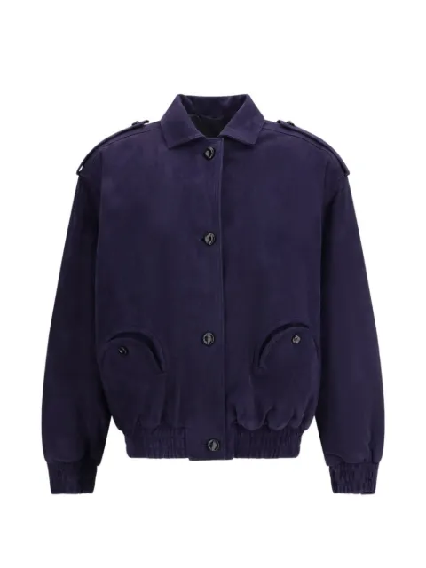 Blazé Milano Charlie epaulettes bomber jacket Blue JKBLE02VIV