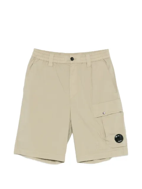 C.P. Company 50 Fili stretch loose Lens cargo shorts Neutrals 20CMBE254A006439G610