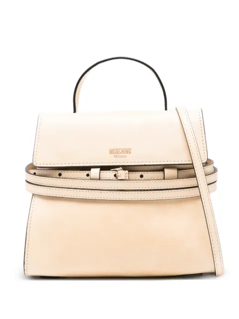 Moschino small Tie Me tote bag Neutrals MC4151PP1OOD910A