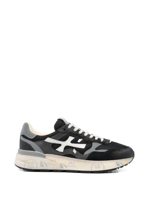 Premiata Mick logo-appliqué sneakers Black 8119