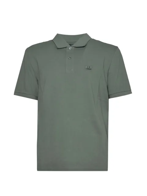 C.P. Company logo polo shirt Green 20CMPL722A005263W668