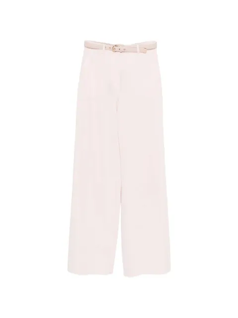 Max Mara Mstamico belted trousers Neutrals MSTAMICO052