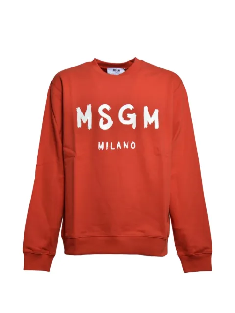 MSGM crew-neck sweatshirt Red 3940MM51325779919