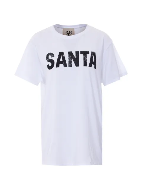 Aniye By Santa-print T-shirt White 18528402485