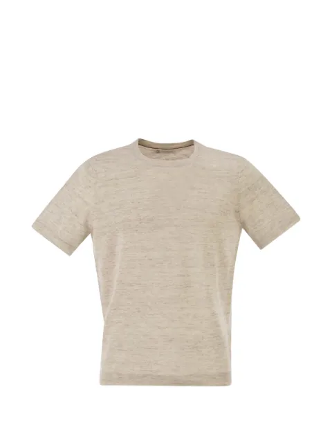 Brunello Cucinelli crew-neck short-sleeve T-shirt Neutrals M2L00340C2438