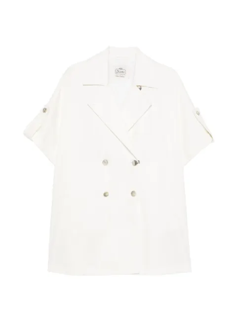 Herno double-breasted coat White IM000200D132381000