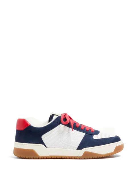 Valentino Garavani Sparry Trainer in split leather and nappa Blue YS0M78ZZM