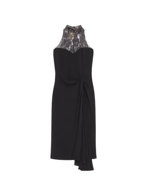 Valentino Garavani georgette midi dress Black BVAJY61MH