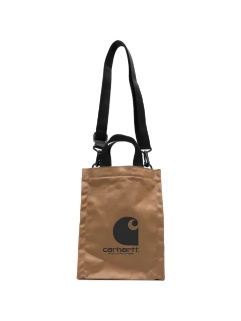 Carhartt WIP logo tote bag Brown I036153
