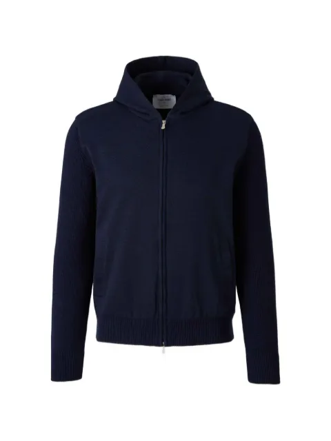 Gran Sasso zip-up hoodie Blue 2313776011