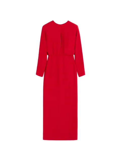 Valentino Garavani cady couture long dress Red BVAK571MM