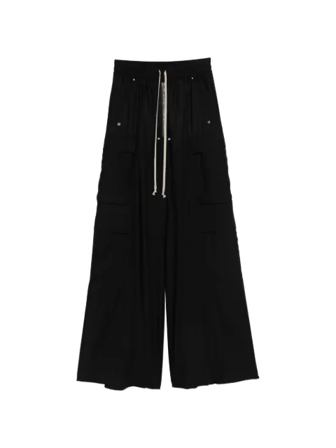 Rick Owens Cargobelas drawstring cargo pants Black RP01F6327WG