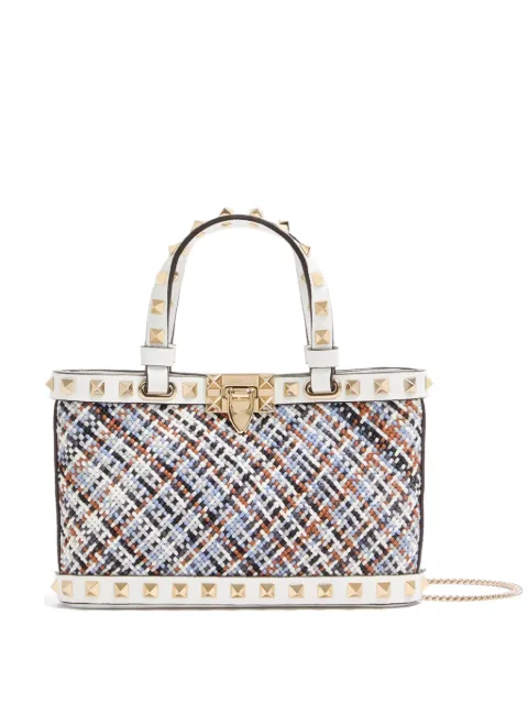 Valentino Garavani mini Rockstud shoulder bag White WP0AT0EFW