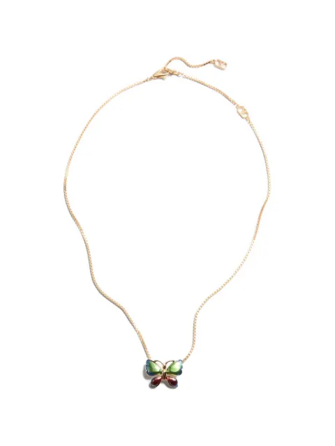 Valentino Garavani Flutterby necklace in metal and enamel Gold WJ0BU0MJP