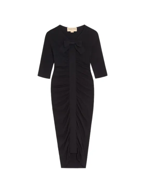Valentino Garavani knitted midi dress Black BKD15LA8N