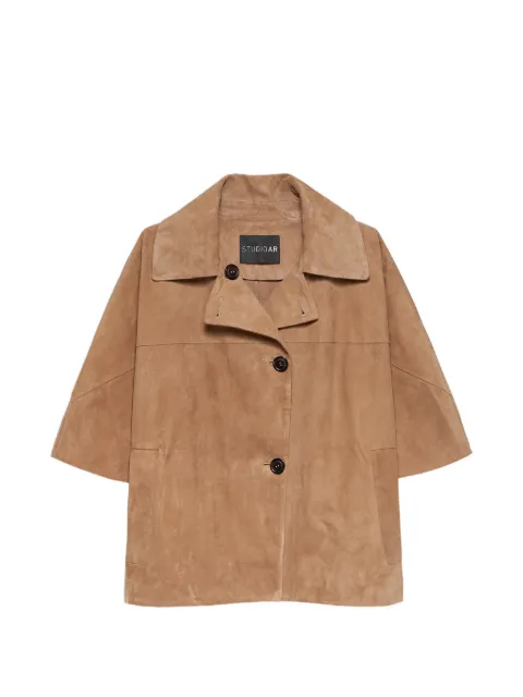 Studio Ar Clara button jacket Brown 005L26101701